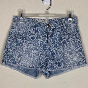 Jolt- Lauren Stein Blue & White Shorts size 1